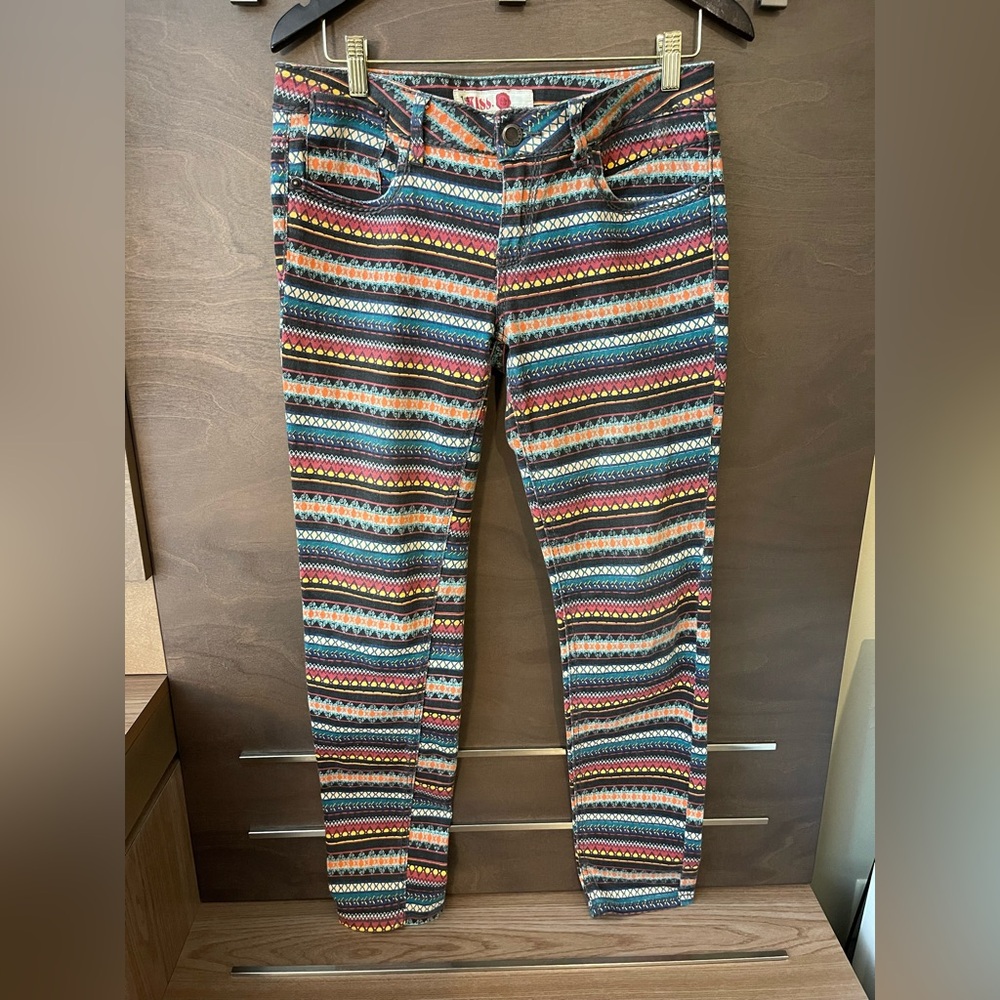 1st Kiss Multicolor Striped Pants